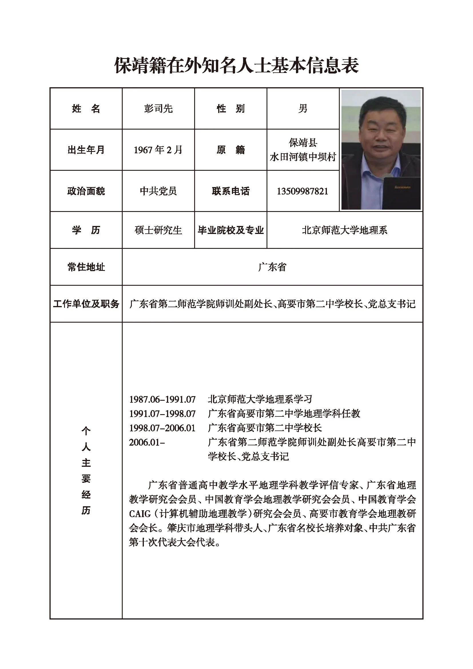 彭司先(图1)