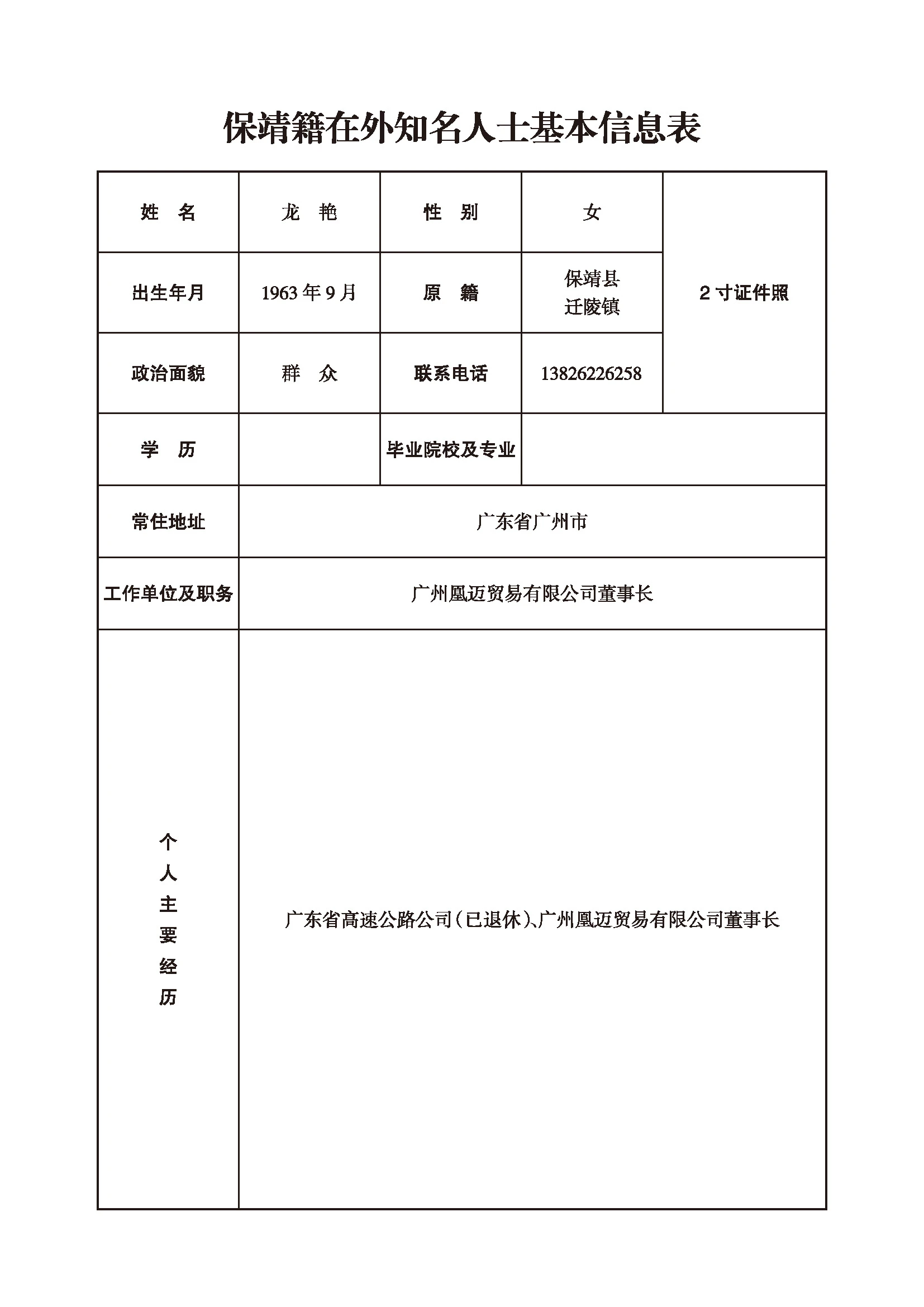 龙艳(图1)