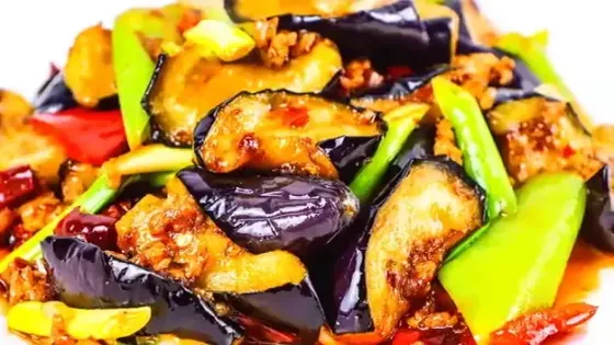 肉沫酱爆茄子