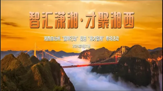 智汇潇湘·西望你来（PPT视觉）